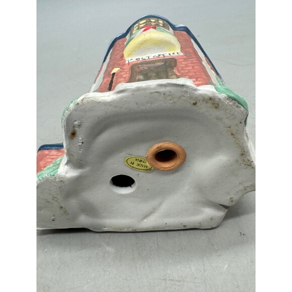 Noma Dickensville Collectibles Ceramic Post Office Christmas Village Decor READ - Picture 7 of 8